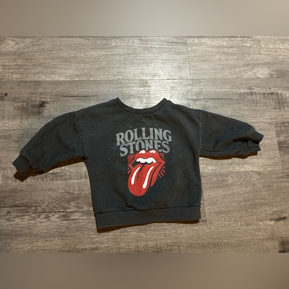 Infant “Rolling Stones” Crew Neck Sweater 18M